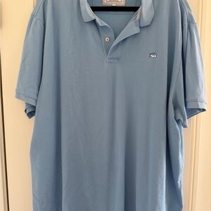 Southern Tide Sky Blue Polo Shirt